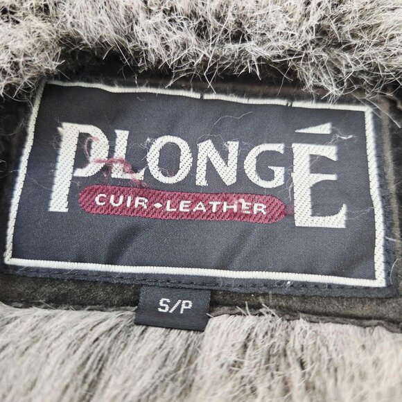 Y2K Penny Lane Coat – Real Suede with Faux Fur Trim – Size S - Picture 15 of 17